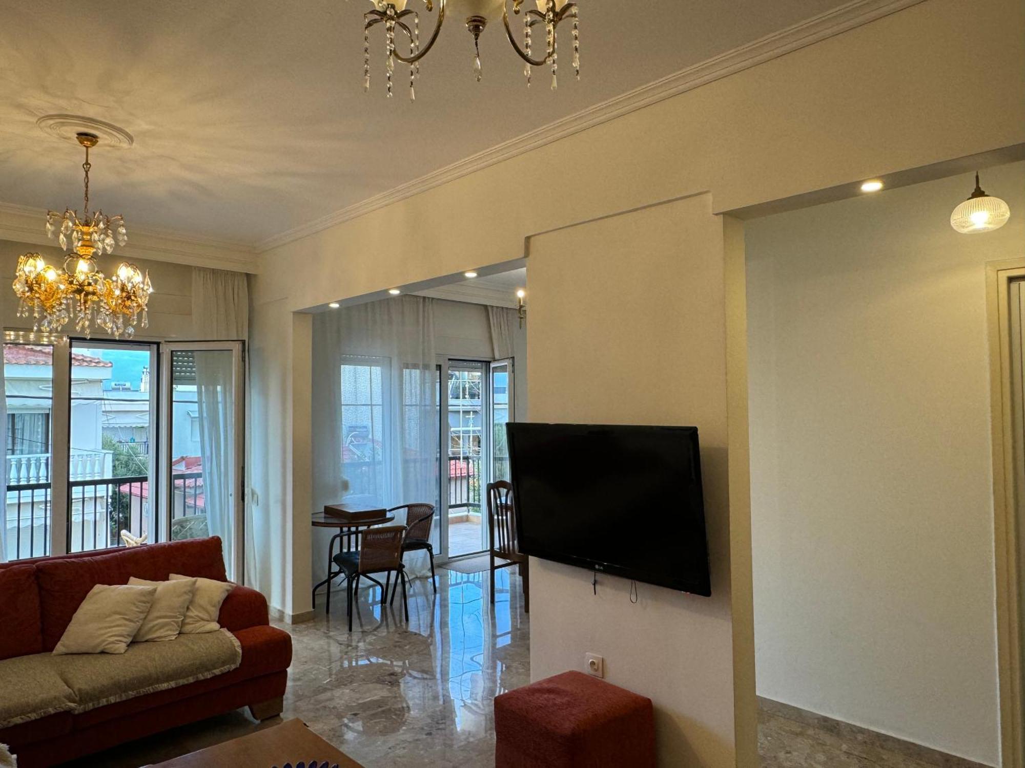 Family Apartment Nea Moudania Esterno foto